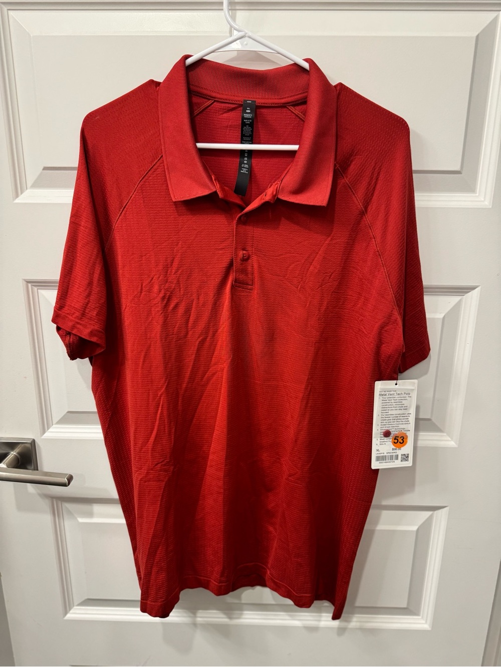 Lululemon Metal Vent Tech Polo Shirt